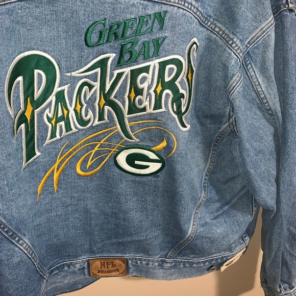 Green Bay Packers Vintage jean jacket. Authentic! - Picture 5 of 5